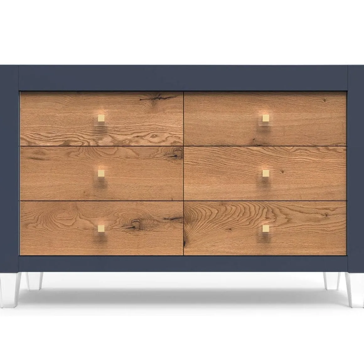 Romina Furniture Millenario Double Dresser