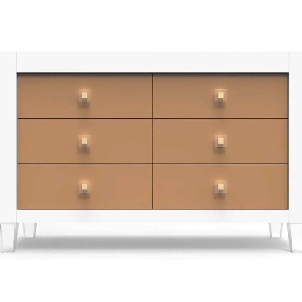 Romina Furniture Millenario Double Dresser