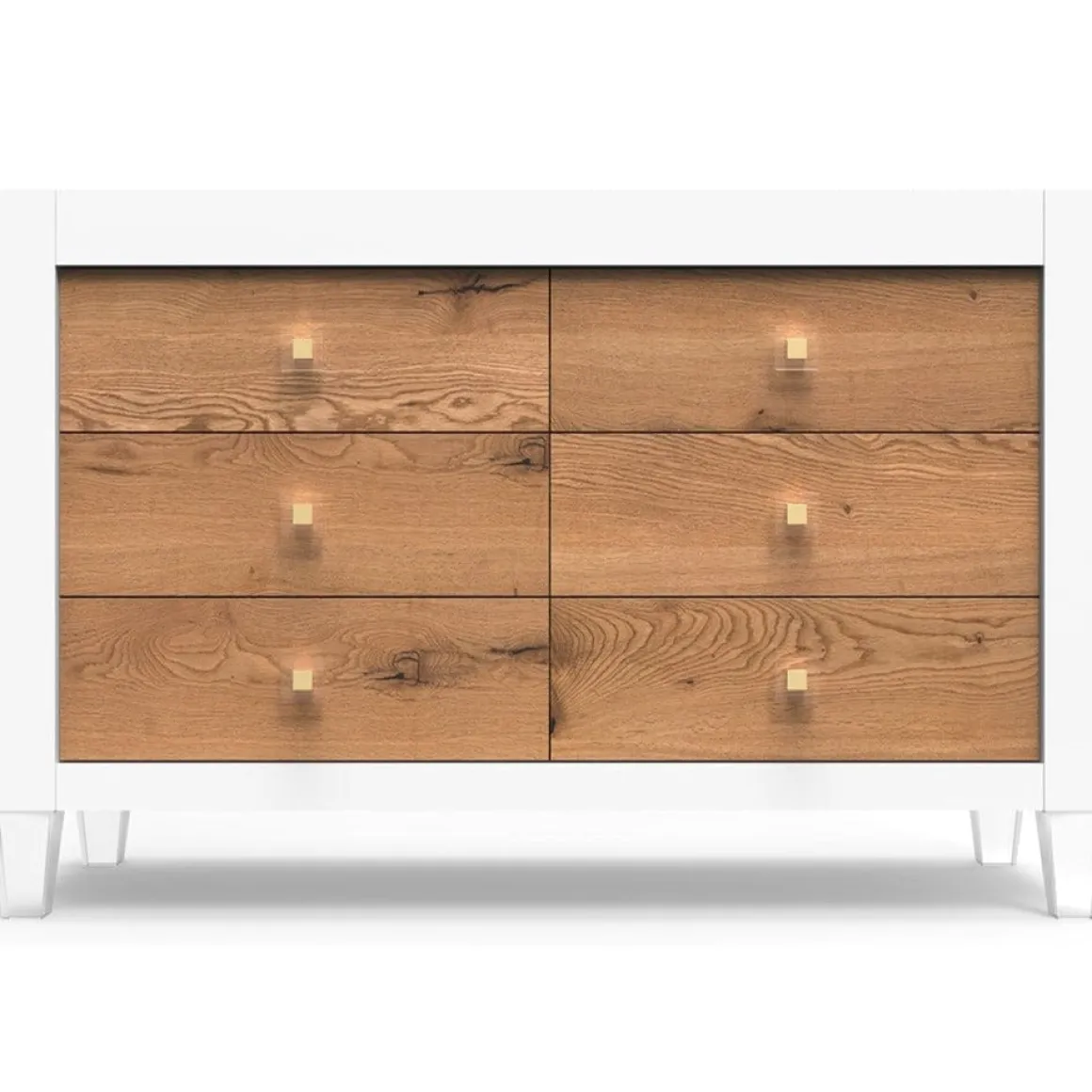 Romina Furniture Millenario Double Dresser