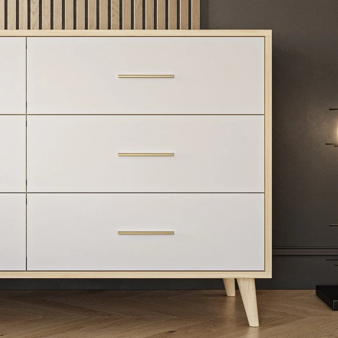 Romina Furniture New York Tall Chest