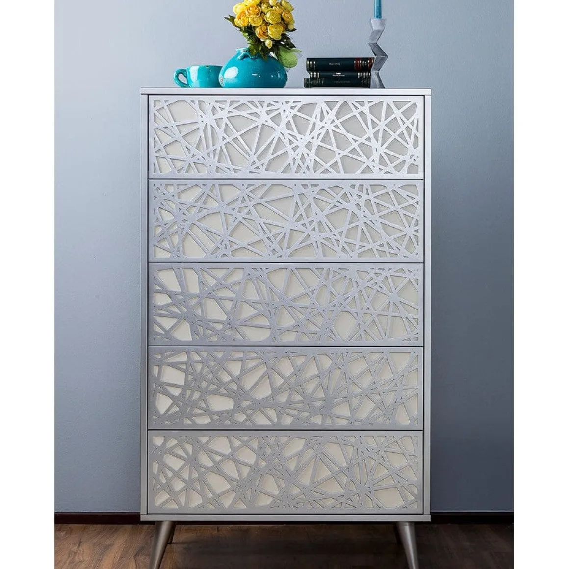 Romina Furniture New York Tall Chest