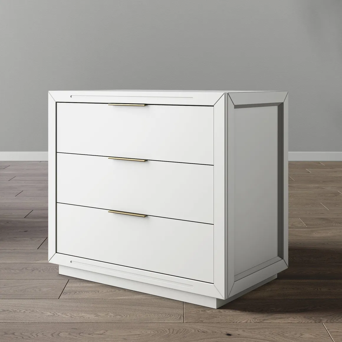 Romina Furniture Quadro Single Dresser