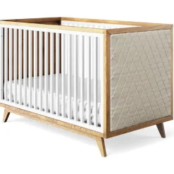 Romina Furniture Uptown Classic Crib (Tufted Sides)