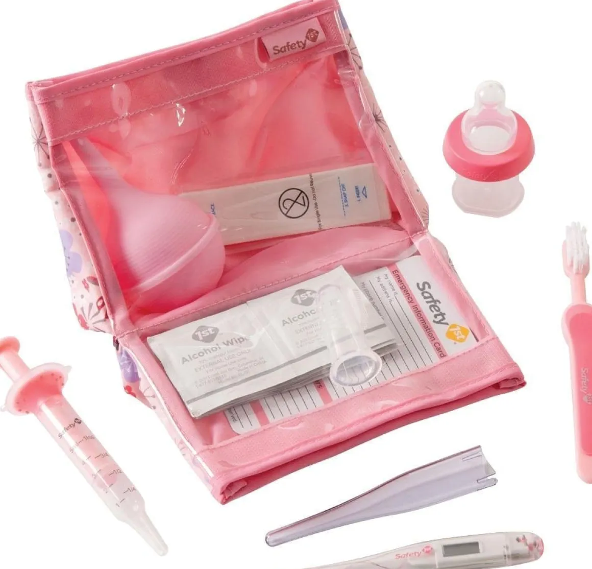 Safety 1st Complete 20pc Healthcare Kit - Pink
