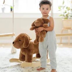 Saranoni Dog Stuffed Rocker
