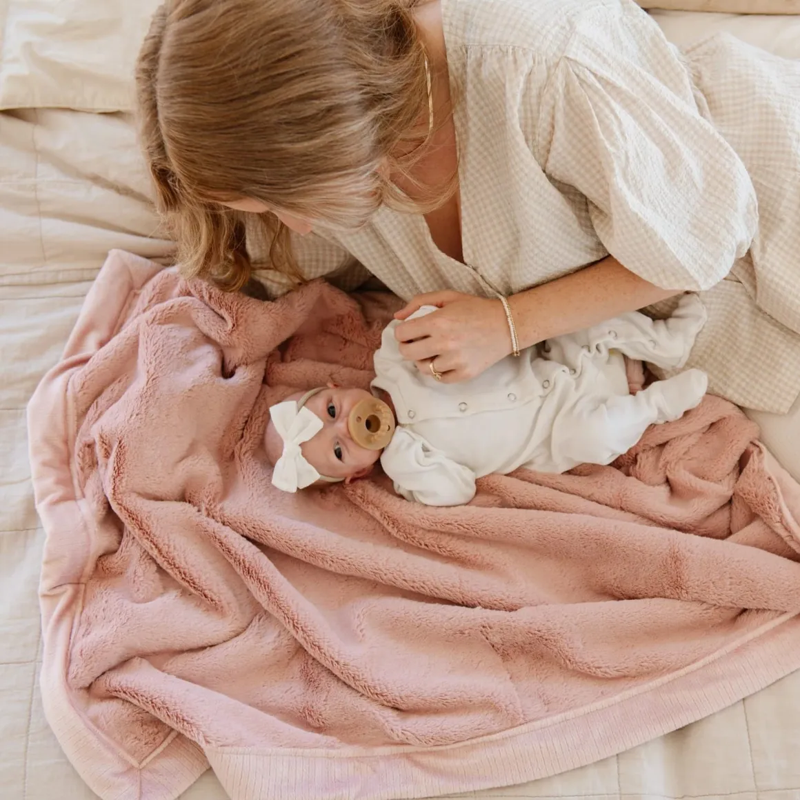 Saranoni Lush Receiving Blanket - Blossom