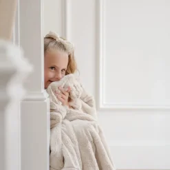 Saranoni Lush Receiving Blanket - Buttermilk