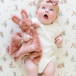Saranoni Peter Rabbit Crib Sheet - Girl