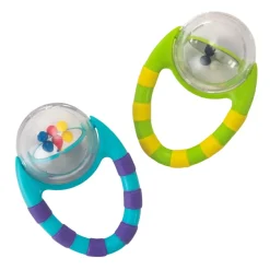 Sassy Flip & Grip Rattles - 2 Pack