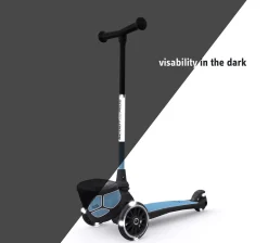 Scoot & Ride Highwaykick 2 Lifestyle Scooter - Reflective Steel