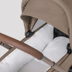 Silver Cross Breez Compact Bassinet - Champagne