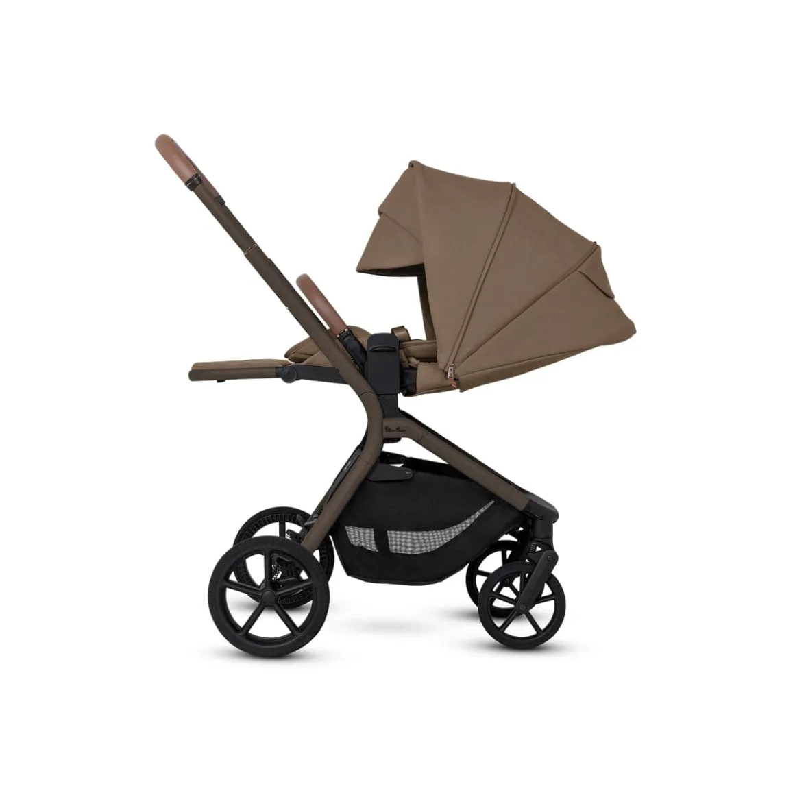 Silver Cross Breez Modular Stroller + Bassinet Bundle - Maple