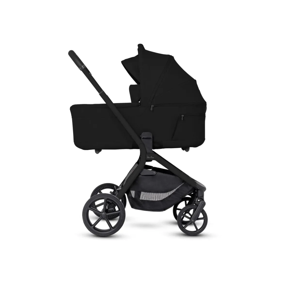 Silver Cross Breez Modular Stroller + Bassinet Bundle - Onyx
