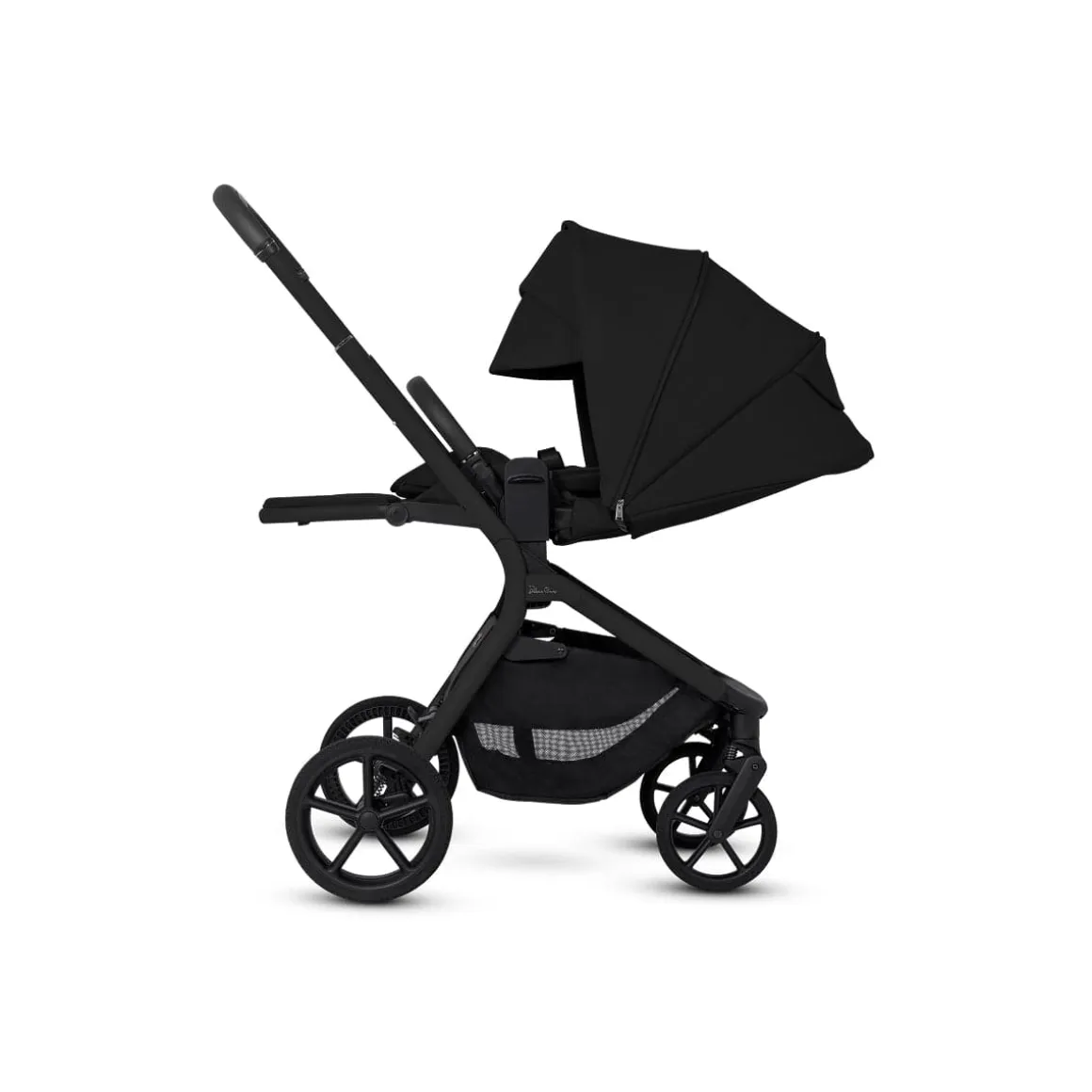 Silver Cross Breez Modular Stroller + Bassinet Bundle - Onyx