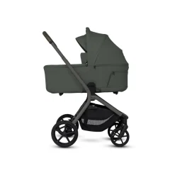Silver Cross Breez Modular Stroller + Bassinet Bundle - Pewter