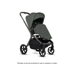 Silver Cross Breez Modular Stroller + Bassinet Bundle - Pewter