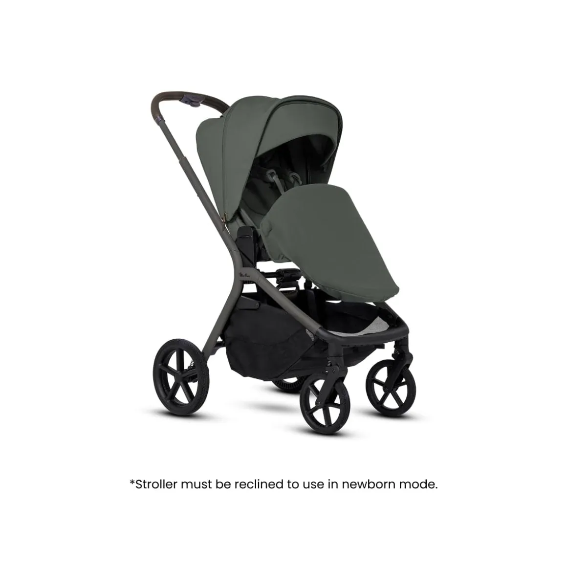 Silver Cross Breez Modular Stroller + Bassinet Bundle - Pewter