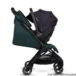 Silver Cross Clic Compact Stroller + Nuna PIPA RX Travel System Bundle - Conifer / Caviar
