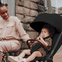 Silver Cross Clic Compact Stroller - Black