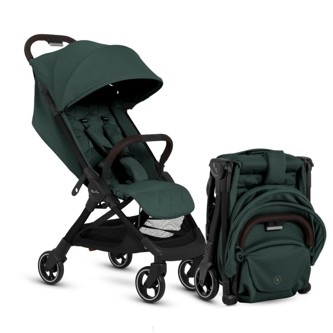 Silver Cross Clic Compact Stroller - Conifer