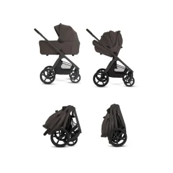 Silver Cross Cove 2 Compact Bassinet - Chocolate