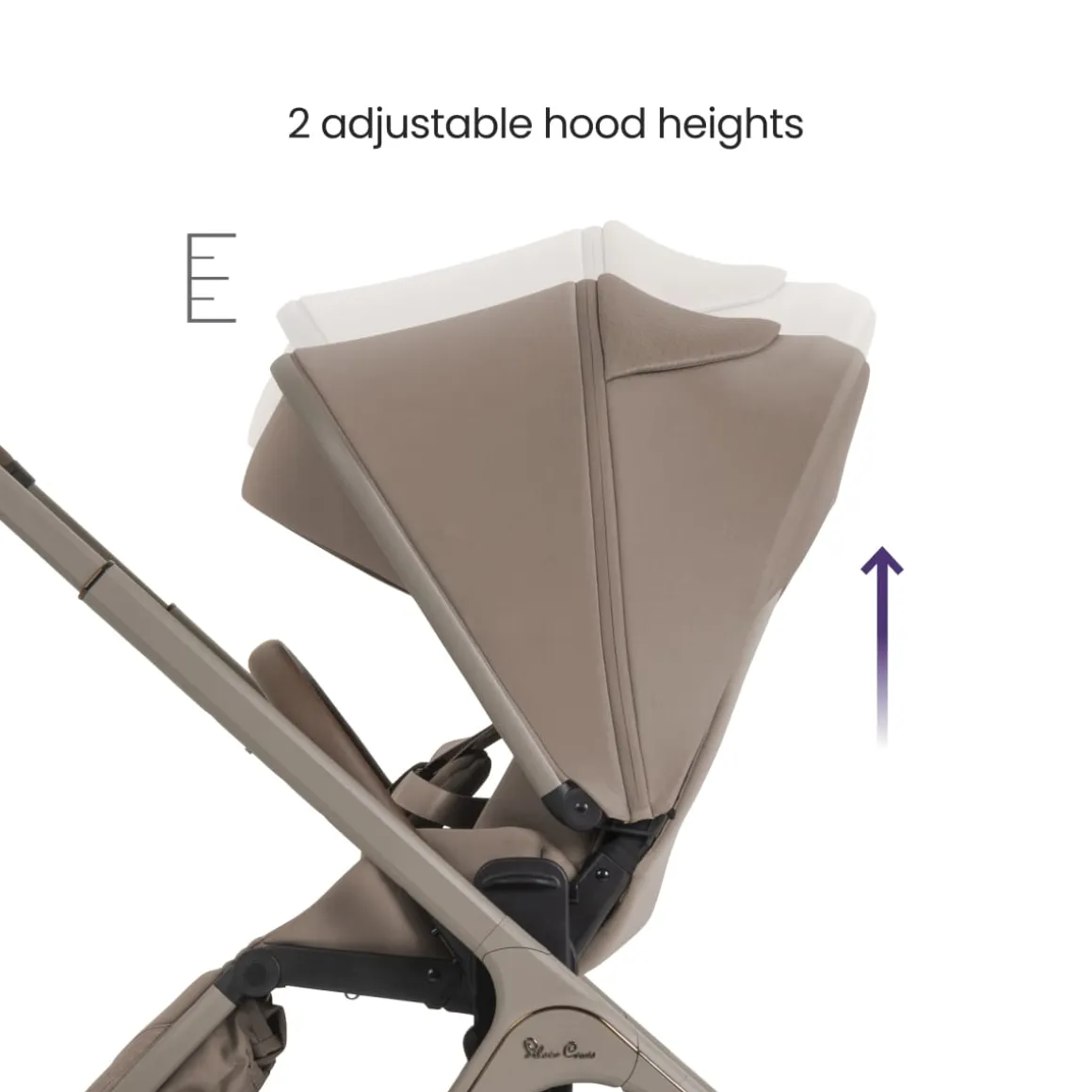 Silver Cross Cove 2 Full-Size All-Terrain Stroller - Champagne