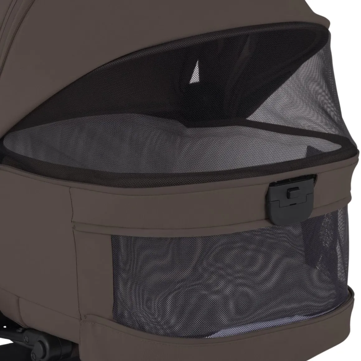 Silver Cross Nia Compact Travel Stroller + Bassinet Bundle - Chocolate