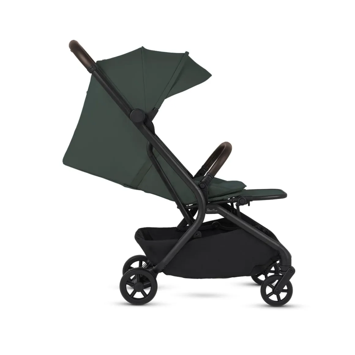 Silver Cross Nia Compact Travel Stroller + Bassinet Bundle - Conifer