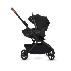 Silver Cross Nia Compact Travel Stroller + Bassinet Bundle - Onyx