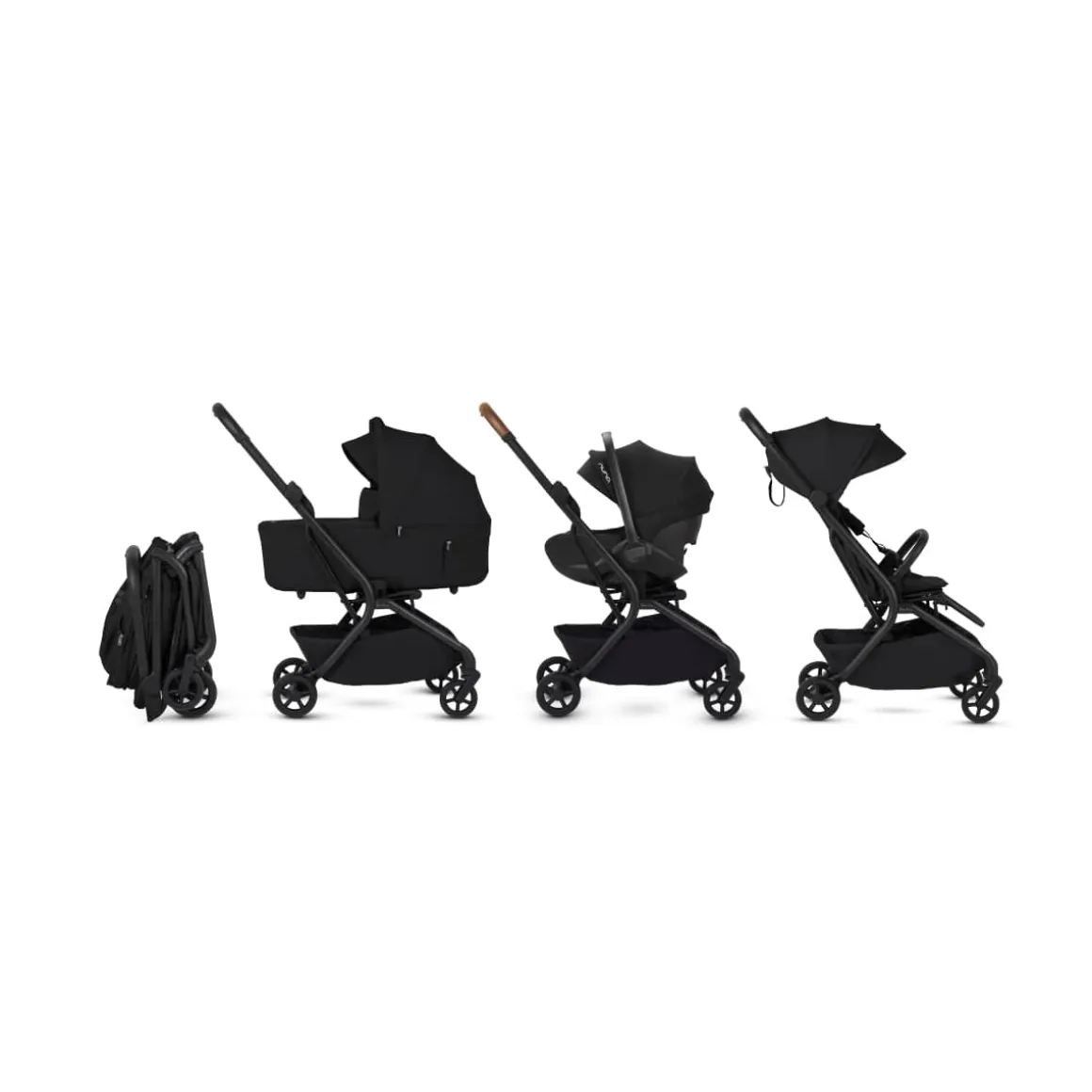 Silver Cross Nia Compact Travel Stroller - Onyx