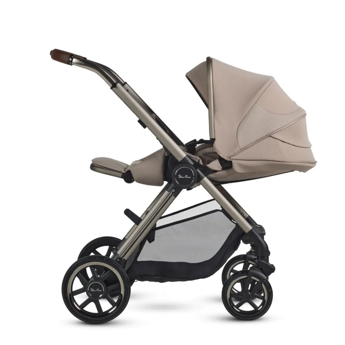 Silver Cross Reef 2 Multi-terrain Modular Stroller + Bassinet Bundle - Frappe