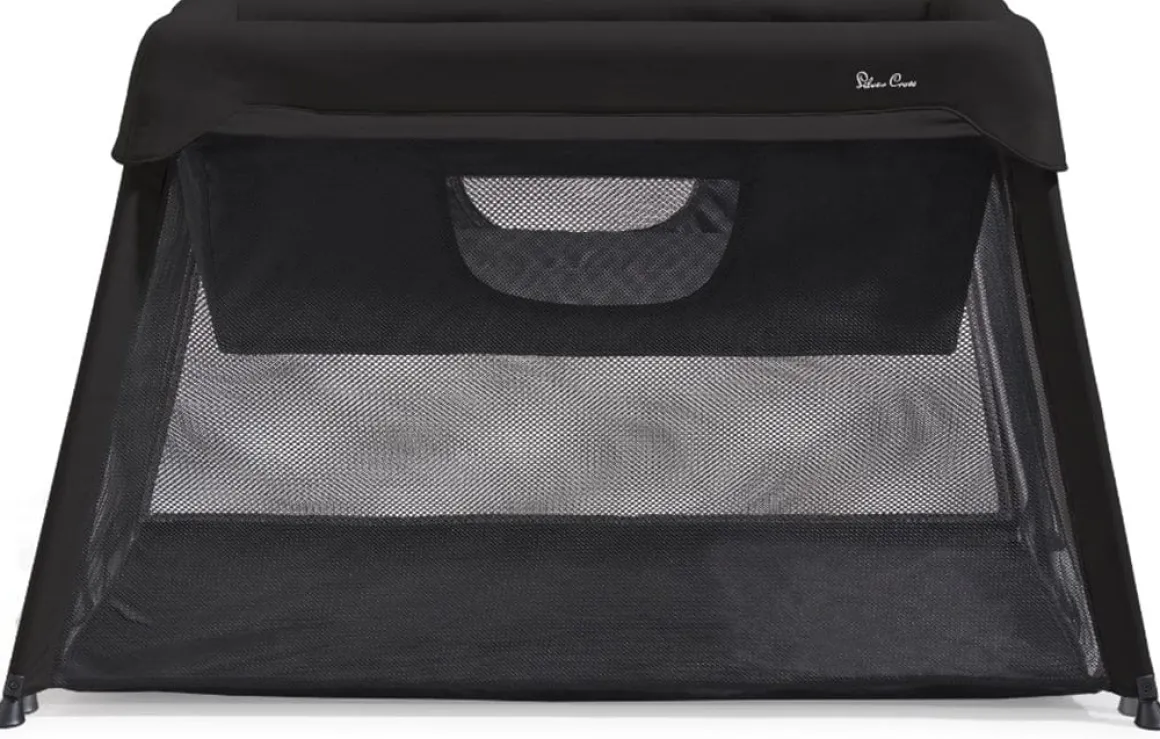 Silver Cross Sleep & Go Travel Crib - Carbon