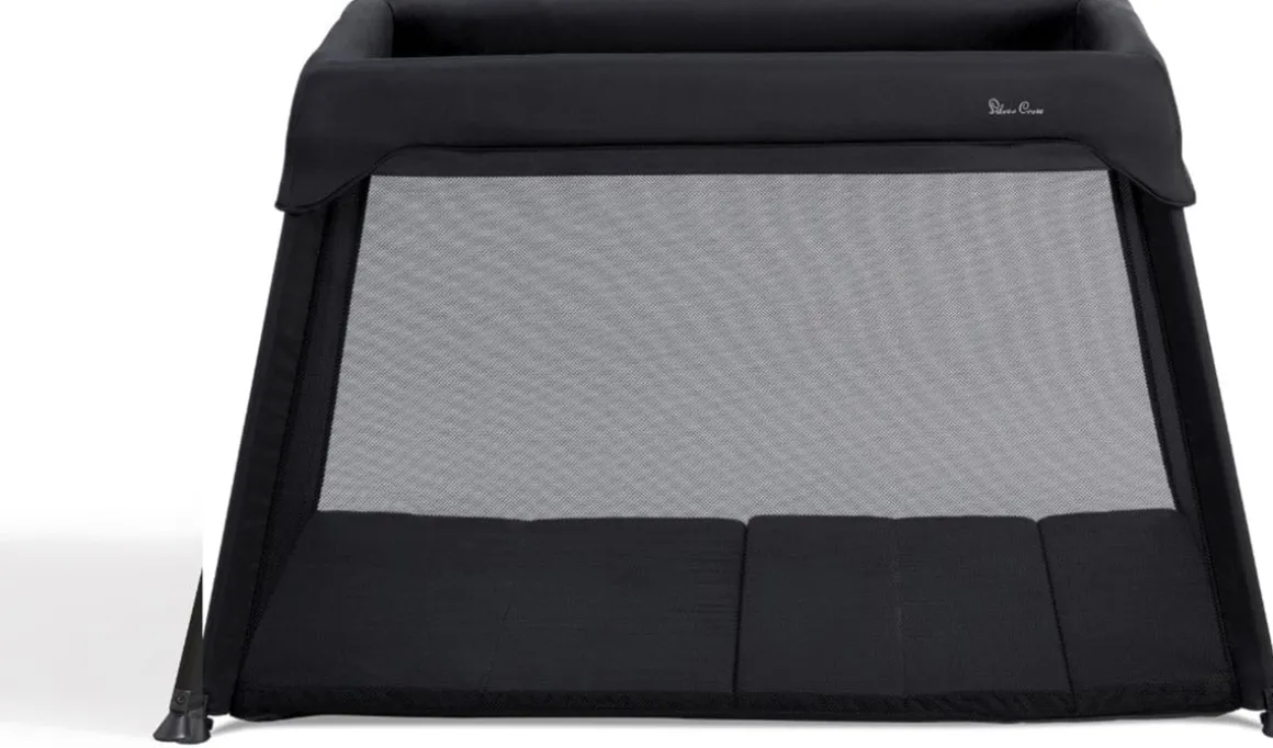 Silver Cross Sleep & Go Travel Crib - Carbon