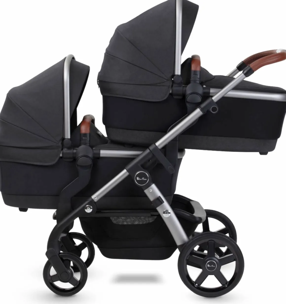 Silver Cross 2021 / 2022 Wave Bassinet -Charcoal