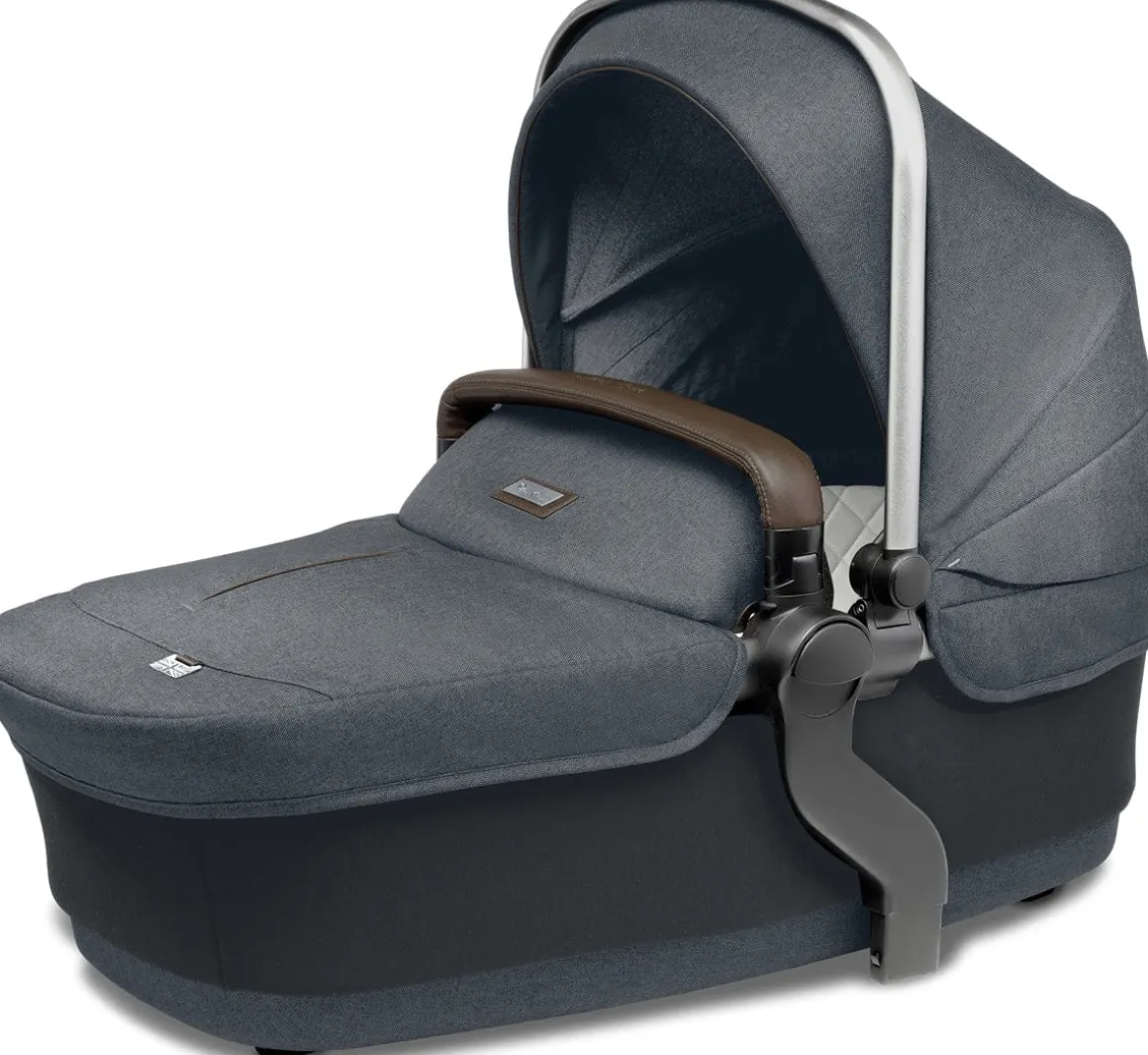 Silver Cross Wave Bassinet - Slate