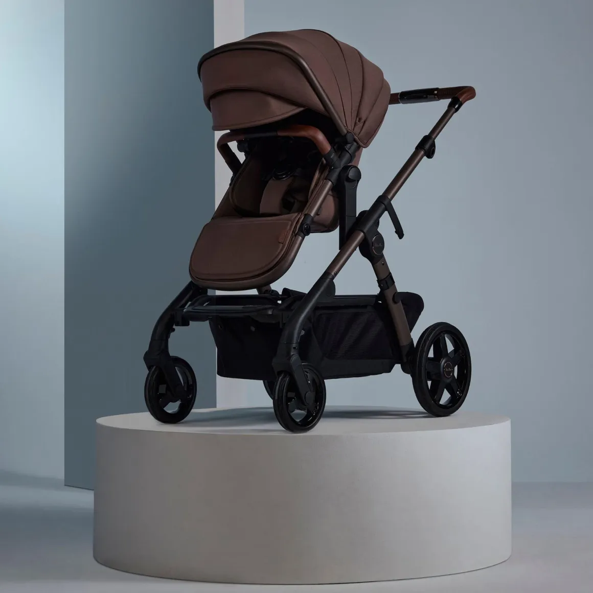 Silver Cross Wave 3 Complete Single-to-Double Stroller - Caramel