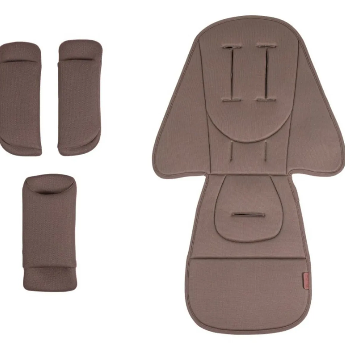 Silver Cross Wave 3 Seat Liner and Harness Pad Set - Caramel