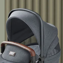 Silver Cross Wave Tandem Bassinet - Lunar