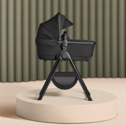 Silver Cross Wave Tandem Bassinet - Onyx