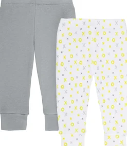 Skip Hop ABC-123 Baby Pants Set - Grey (3 Months)