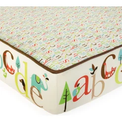 Skip Hop Alphabet 4 Piece Crib Bedding Set with Wall Decals