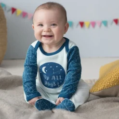 Skip Hop Baby Says Footie, Up All Night - Galaxy (Newborn)