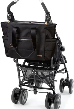 Skip Hop Chelsea 2in1 Downtown Chic Tote Diaper Bag - Black