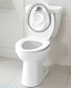 Skip Hop Easy-Store Toilet Trainer - White