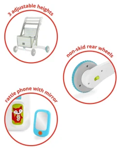 Skip Hop Explore & More Grow Along 4-In-1 Activity Walker