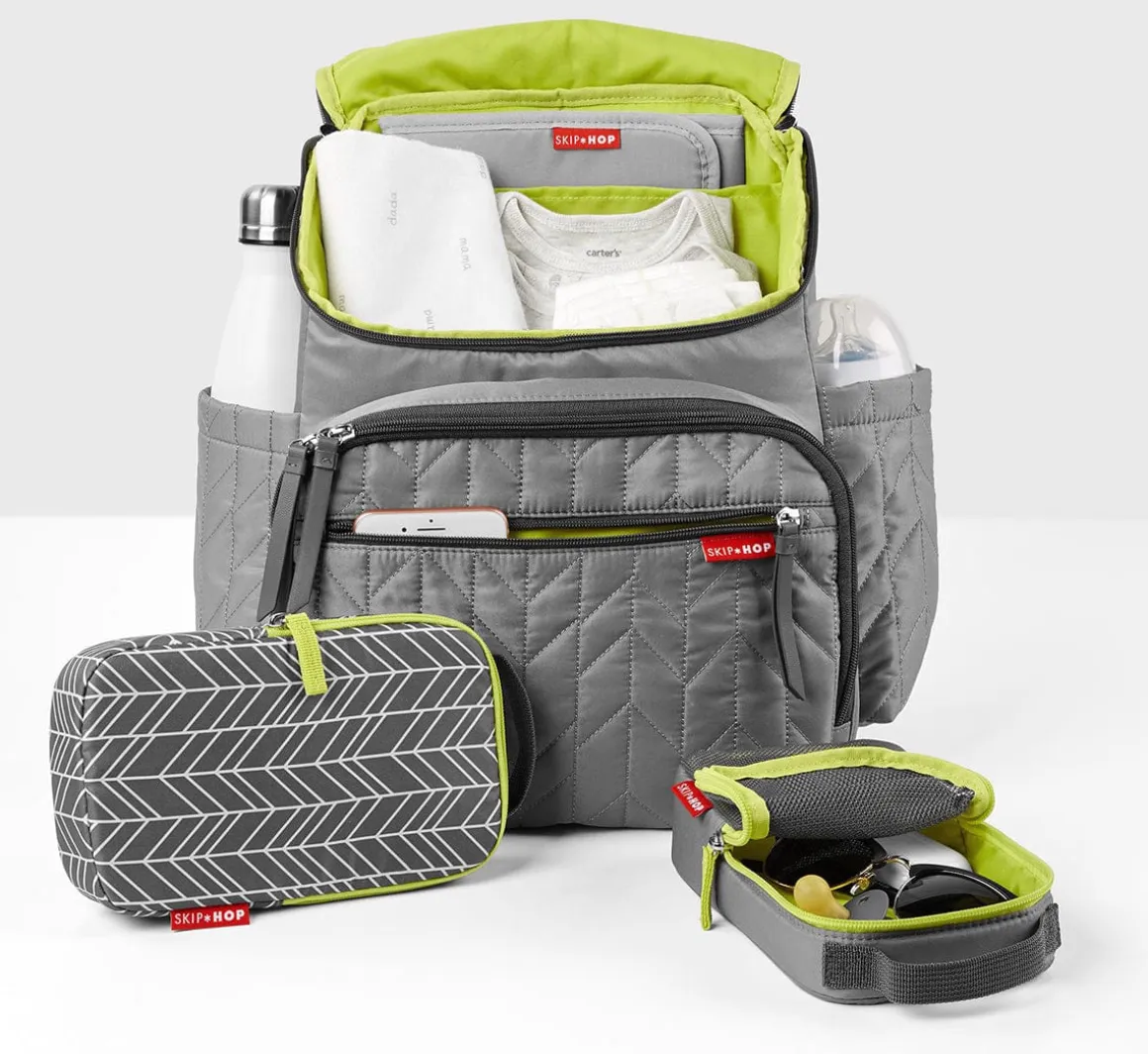 Skip Hop Forma Backpack Diaper Bag - Grey