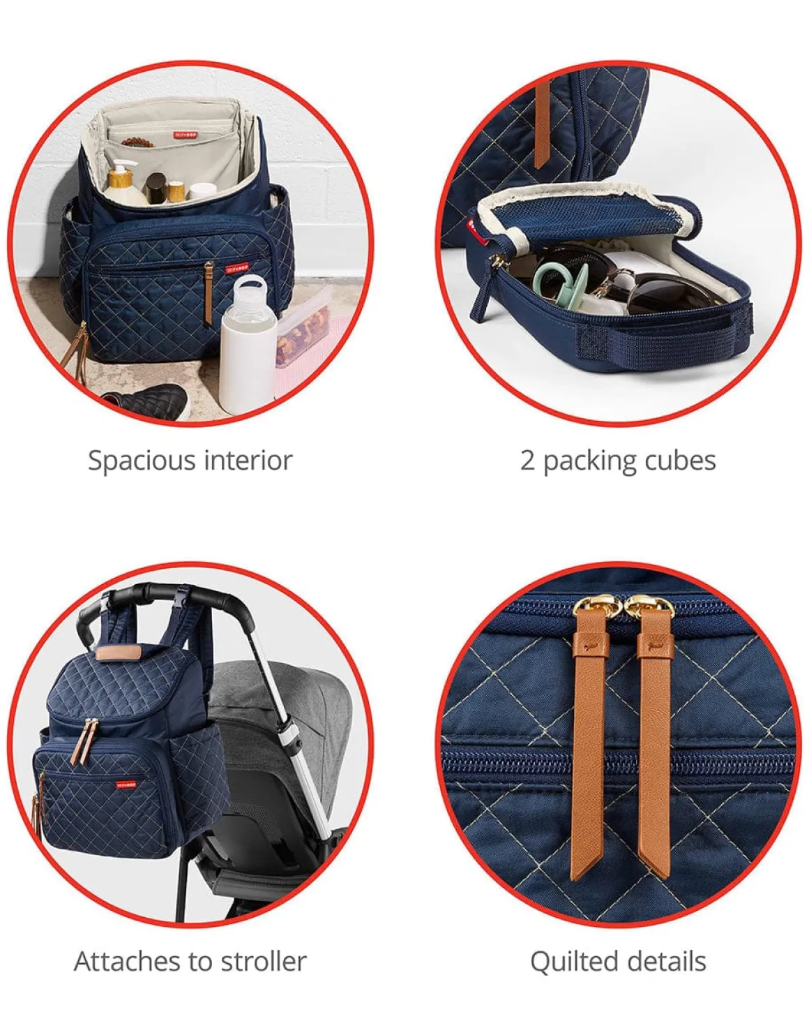 Skip Hop Forma Backpack Diaper Bag - Navy