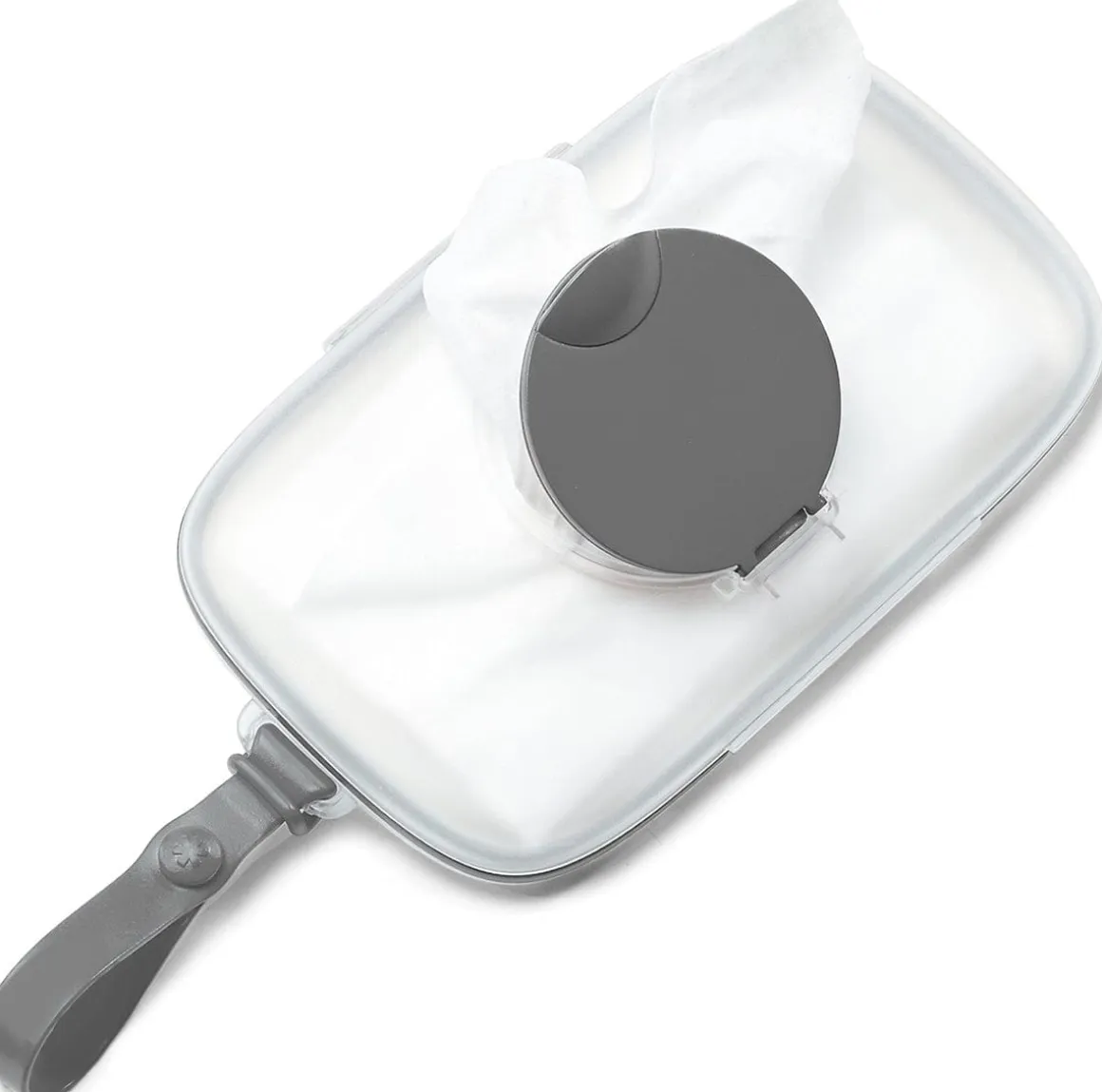 Skip Hop Grab & Go Snug Seal Wipes Case - Grey