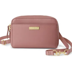 Skip Hop Greenwich Convertible Hip Pack Diaper Bag - Dusty Rose
