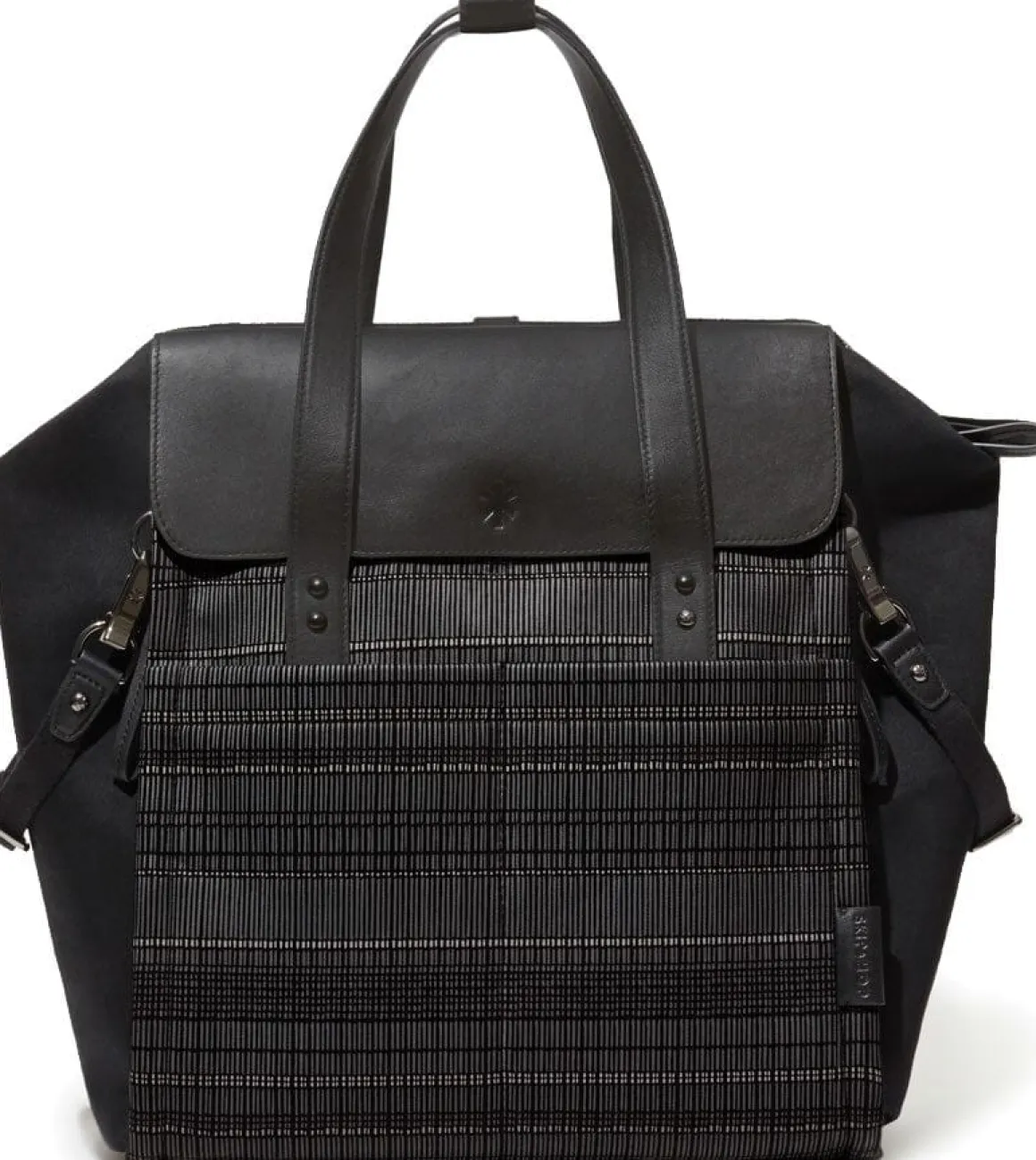 Skip Hop Highline Convertible Backpack Diaper Bag - Black Granite